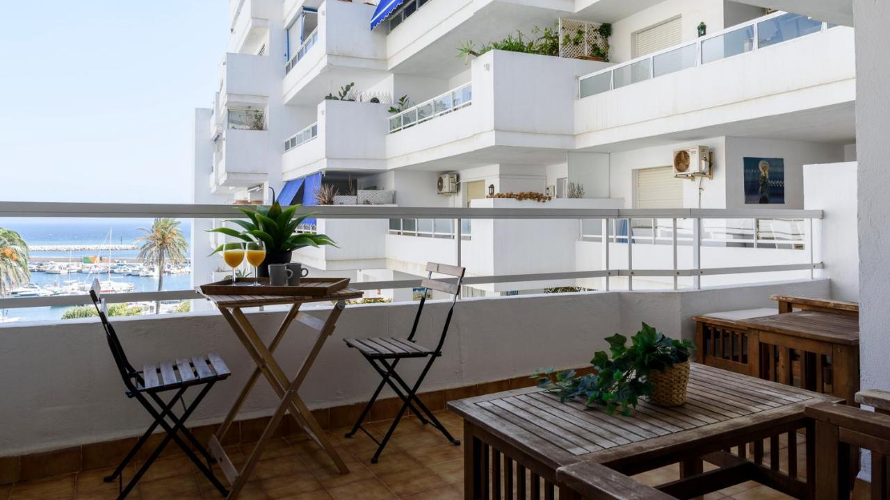 Estepona Marina With Sea Views, Pool And Parking Екстериор снимка